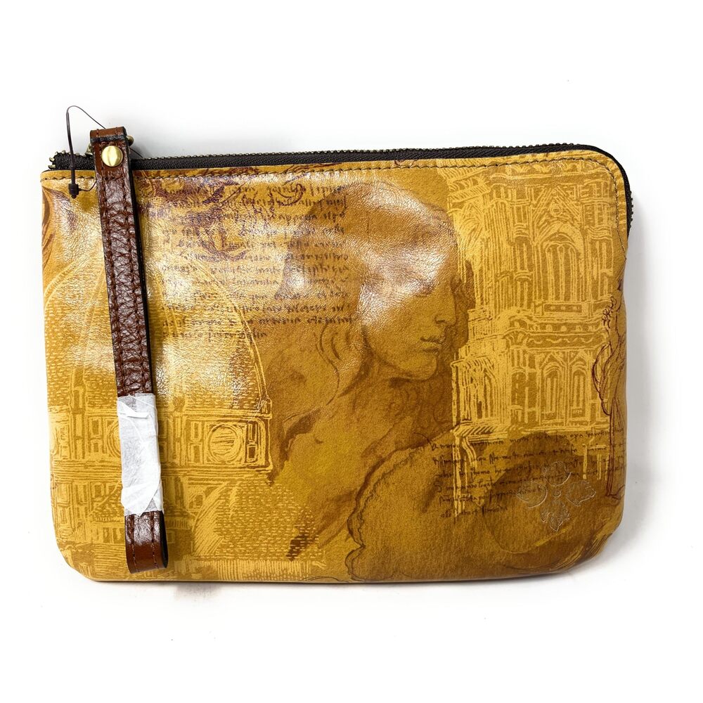 7711 Leather Cassini Wristlet, Italian Sketchbook